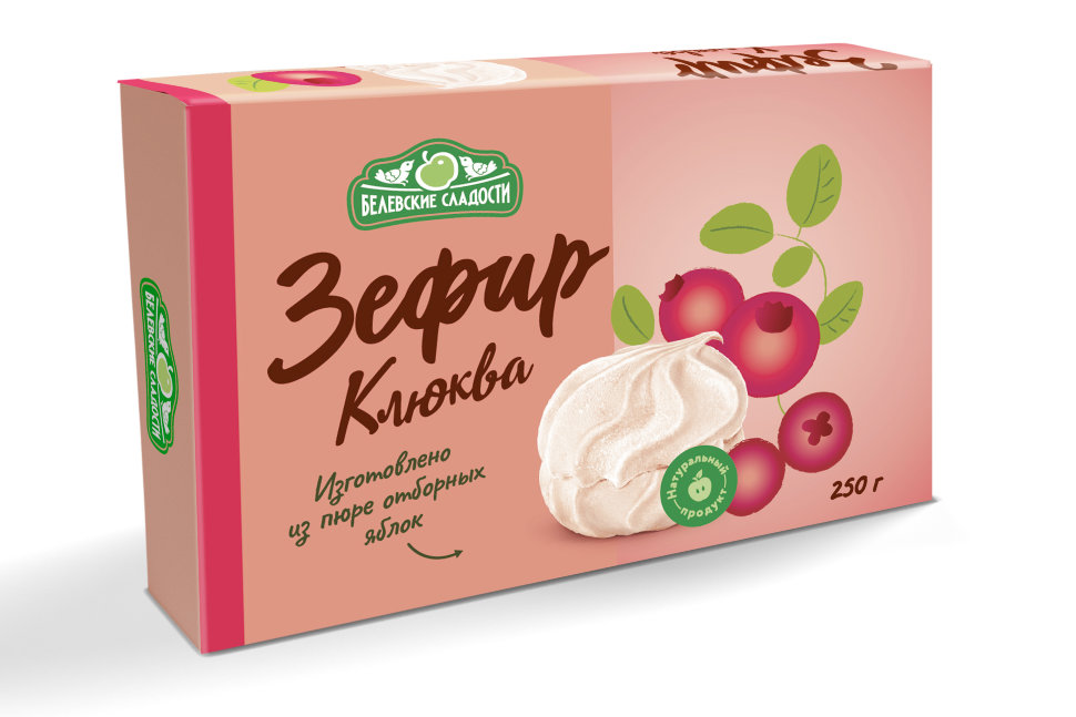  Зефир белевский "Клюква" 250г в Назрани