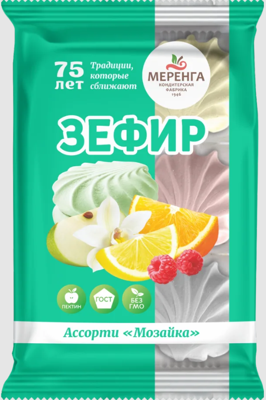 №1 Меренга Зефир Мозайка, 270г  в Назрани