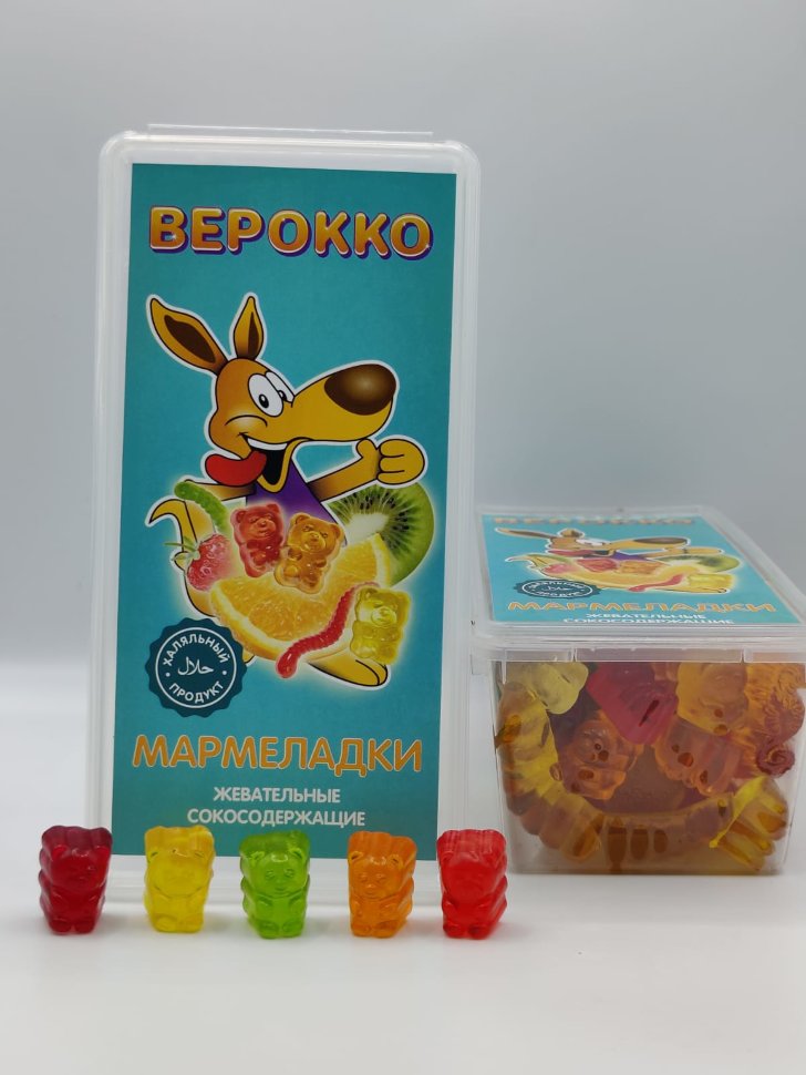  Жевательный мармелад Мишки фруктовые, 250г   в Назрани