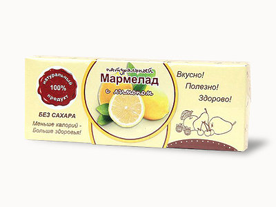 №2 Мармелад натуральный "Лимон" 140г в Назрани
