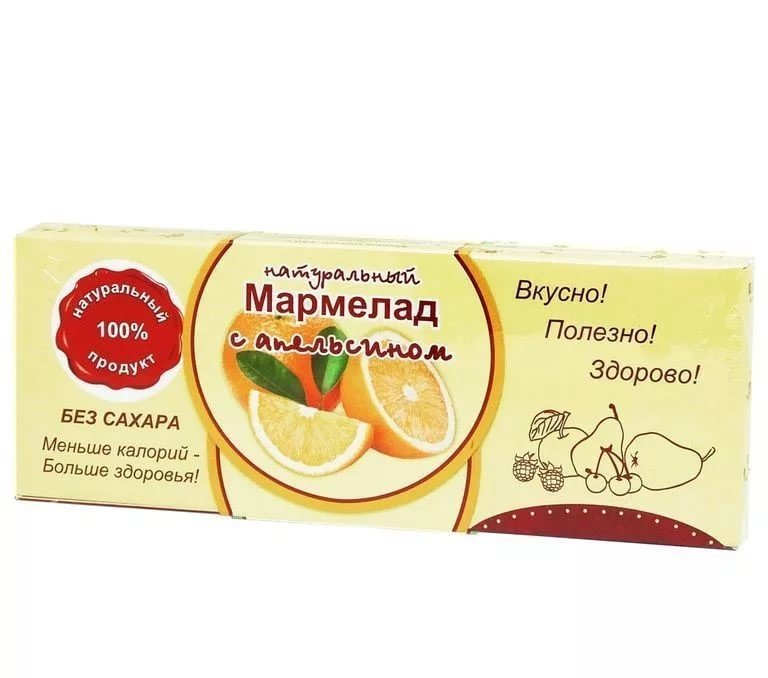  Мармелад натуральный "Апельсин" 140г в Назрани